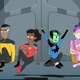 No matter how weird it is, no matter how life-threatening it is, these guys just love being in a Star Trek. And we love that too.